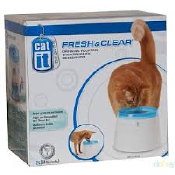 Catit Economy Cat/small Dog Fountain 貓/小狗用粉藍色飲水器(2 Liters)